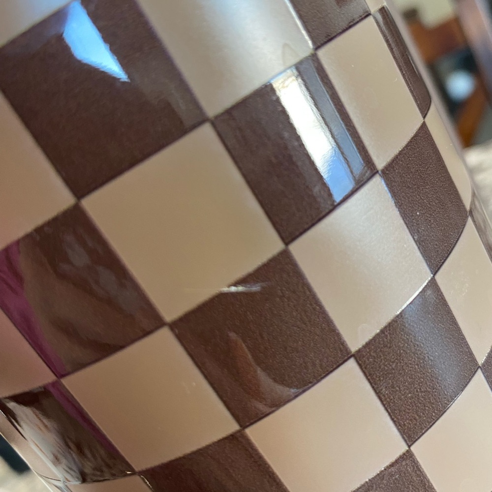40 oz Autumn Checkers traveler - Picture 6 of 9
